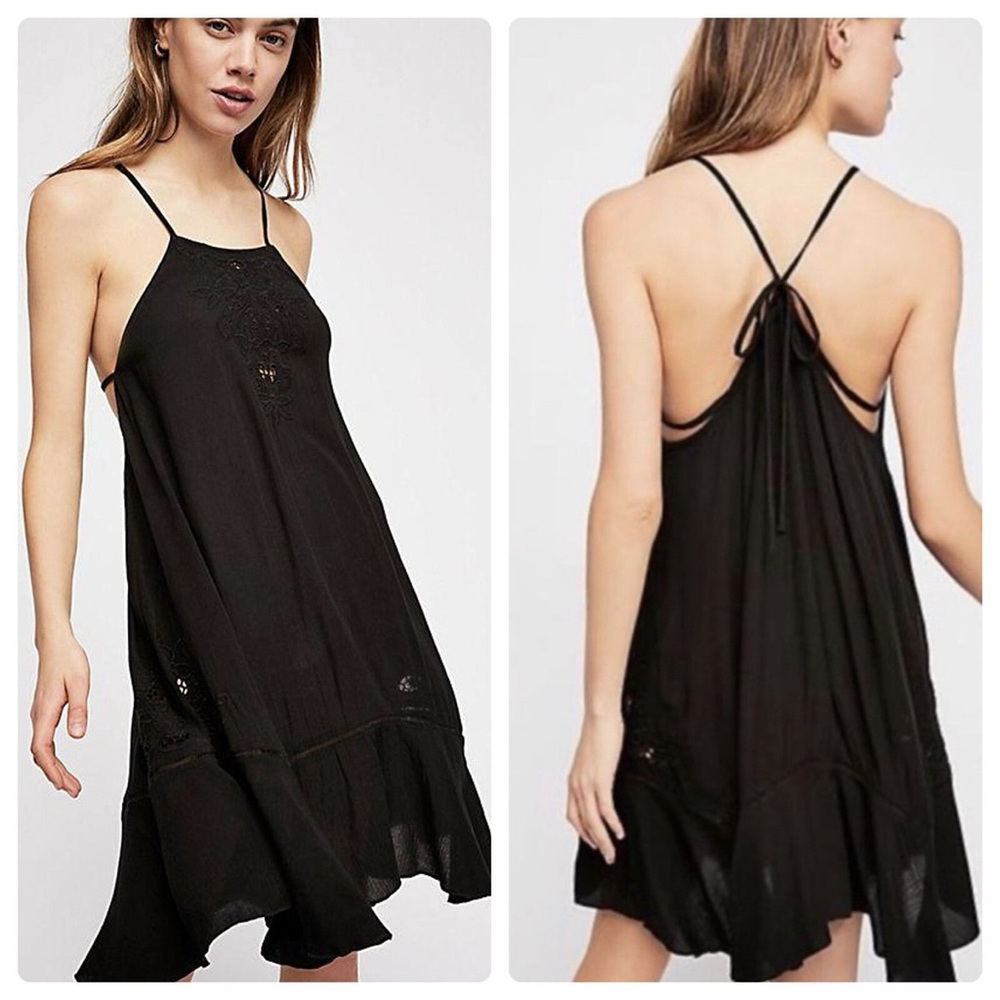 Black High Low Dress - Heat Wave Tunic Mini Dress Intimately by Free People